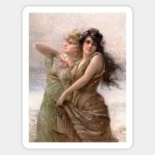 L'Inverno by Edouard Bisson Magnet